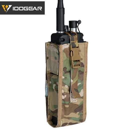 IDOGEAR Tactical Radio Pouch For PRC148/152 MOLLE Holder Quick-release 3553