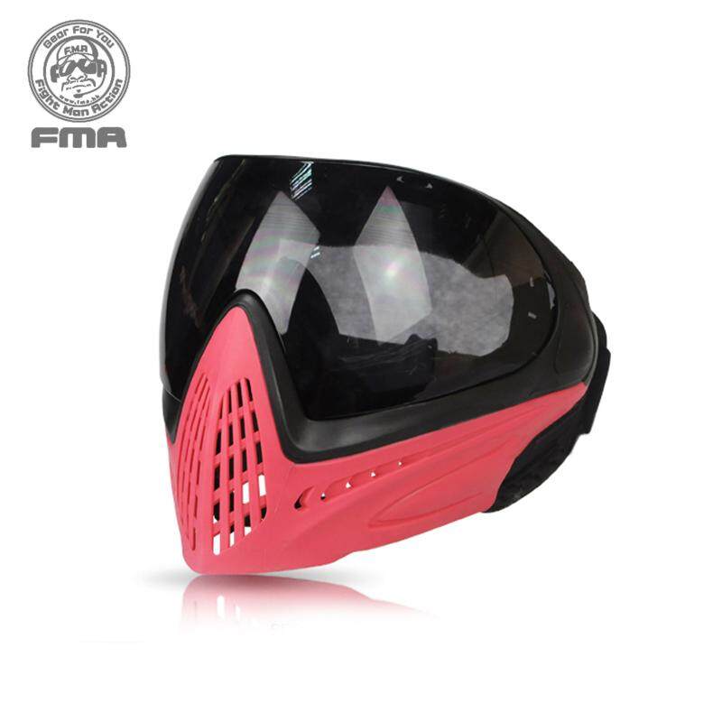 FMA F1 Full Face Safety Mask Face Guard Paintball Anti-fog Goggle Mask Paintball Military Hiking Outdoor Army Tactical Gear