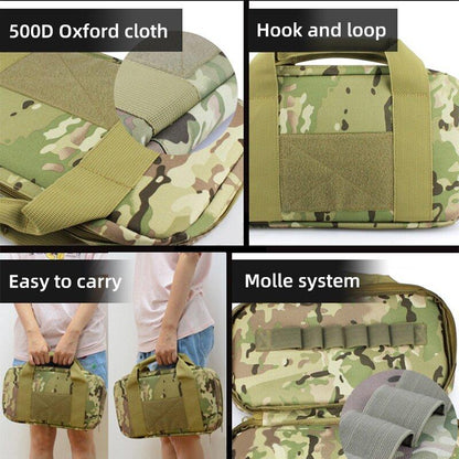 IDOGEAR Tactical Handbag Leisure Portable Function Light Bag Camping Outdoor Tactical Suitability Camo Bag GB-24