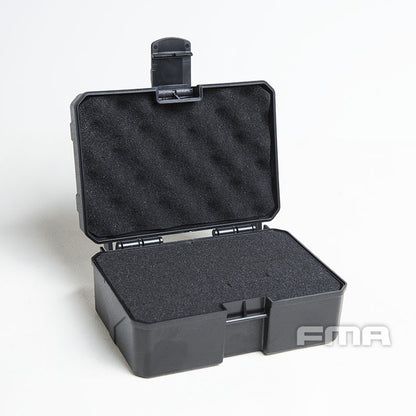 FMA Tactical Small Storage Box Plastic Carry Box Case with Sponge Shockproof Container military army camping Box Outdoor TB1356