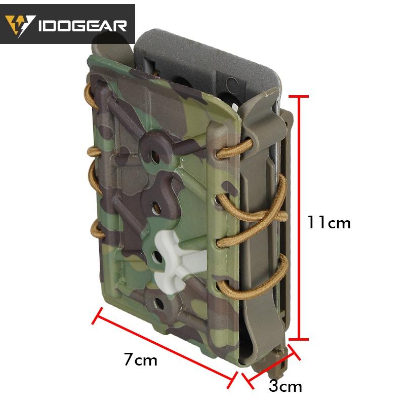 IDOGEAR Tactical HS Magazine Pouch For 5.56/7.62 MOLLE 3560