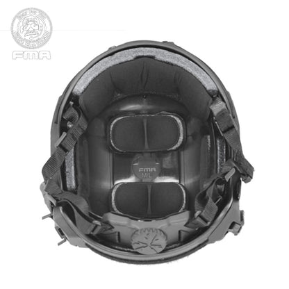 FMA Tactical Maritime Helmet MH Helmet ABS Military with NVG Shroud L/XL size Sports cycling Helmet TB836 Paintball Military Hiking Army Tactical Helmet