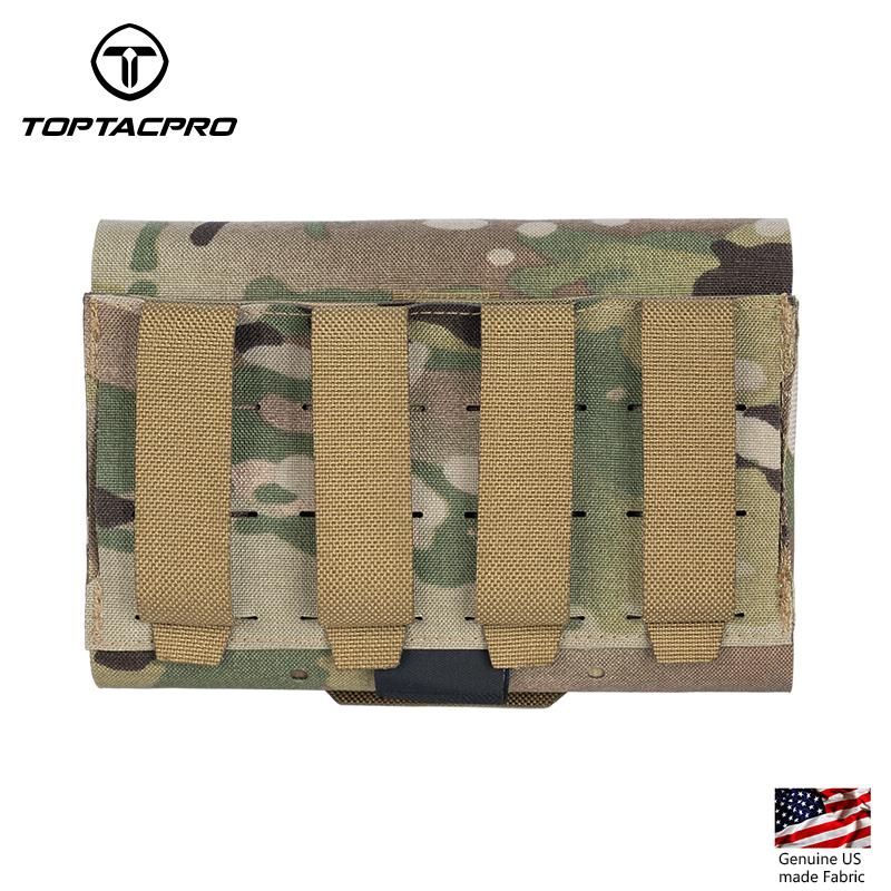 TOPTACPRO Tactical Micro Med Kit Military Molle Emergency Bag Tactical FA Kits Pouch Camouflage Belt-Pouch 8519