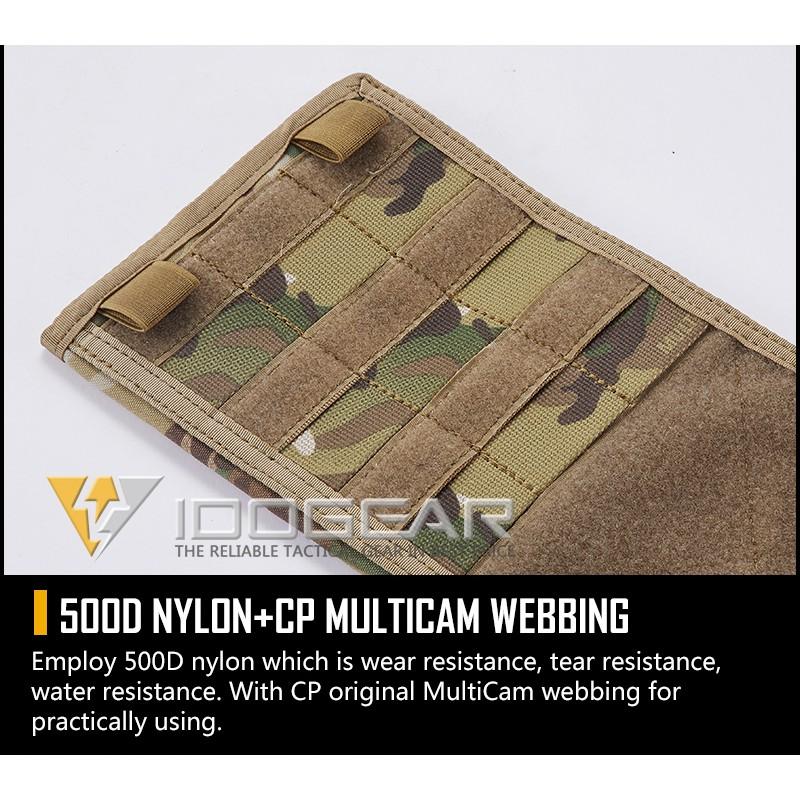 IDOGEAR Tactical Multi-pocket Visor Panel Car Sun Visor Organizer CD Bag Molle Visor Pouch 3524