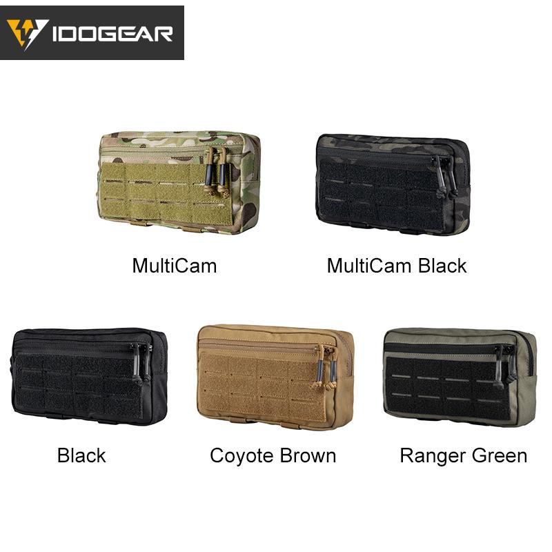 IDOGEAR Tactical Utility Pouch MOLLE Military EDC Bag Multi-function Camouflage Pouch 3563