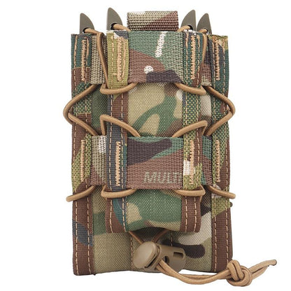 IDOGEAR Tactical Double TC Magazine Pouch For 9mm & 5.56 Mag MOLLE Mag Carrier MG-50