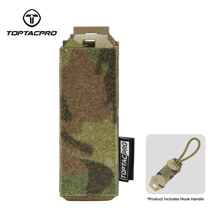 TOPTACPRO Tactical Mini Tool Pouch Storage Bag Molle Magazine Pouch Military Folding-Knife Pouch 8516