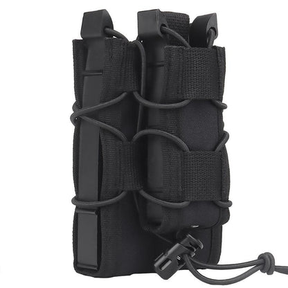 IDOGEAR Tactical Double TC Magazine Pouch For 9mm & 5.56 Mag MOLLE Mag Carrier MG-50