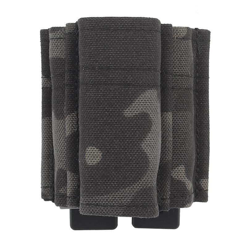 IDOGEAR Tactical Double Magazine Pouch For 5.56 & 9mm Mag with Hard Insert Carrier Quick Draw MG-F-07