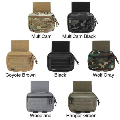 IDOGEAR PEW Tactical Drop Pouch with Tourniquet Holder MOLLE TACTICAL MAP Modular Abdominal Pouch for MK3 MK4 D3CRM Military Multi-function Tool Pouch OT46