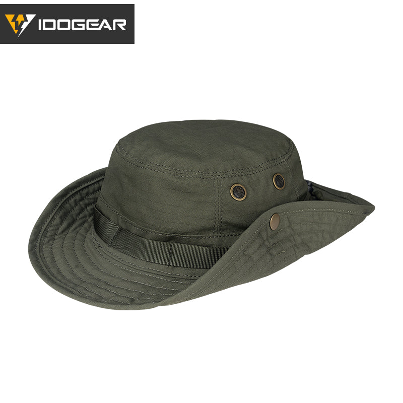 IDOGEAR Tactical Bonnie Hat Water-Resistant Breathable Nylon Cap Adjustable Multi-colors Hiking&Camping Camouflage Gears 3620