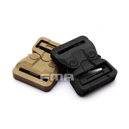 FMA Multi-function tactical Buckle For 1.5 Inch MOLLE System Complete Buckle Strap 100% Polymer Outdoor Gear TB1247