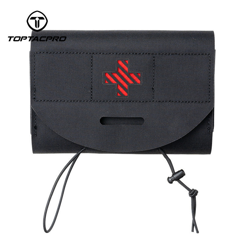 TOPTACPRO Tactical Medical Pouch First Aid Kit EMT IFAK Pouch Molle Micro Medical Pouch Blow-Out Pouch EMT EDC Emergency Bag 8532