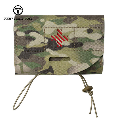 TOPTACPRO Tactical Medical Pouch First Aid Kit EMT IFAK Pouch Molle Micro Medical Pouch Blow-Out Pouch EMT EDC Emergency Bag 8532